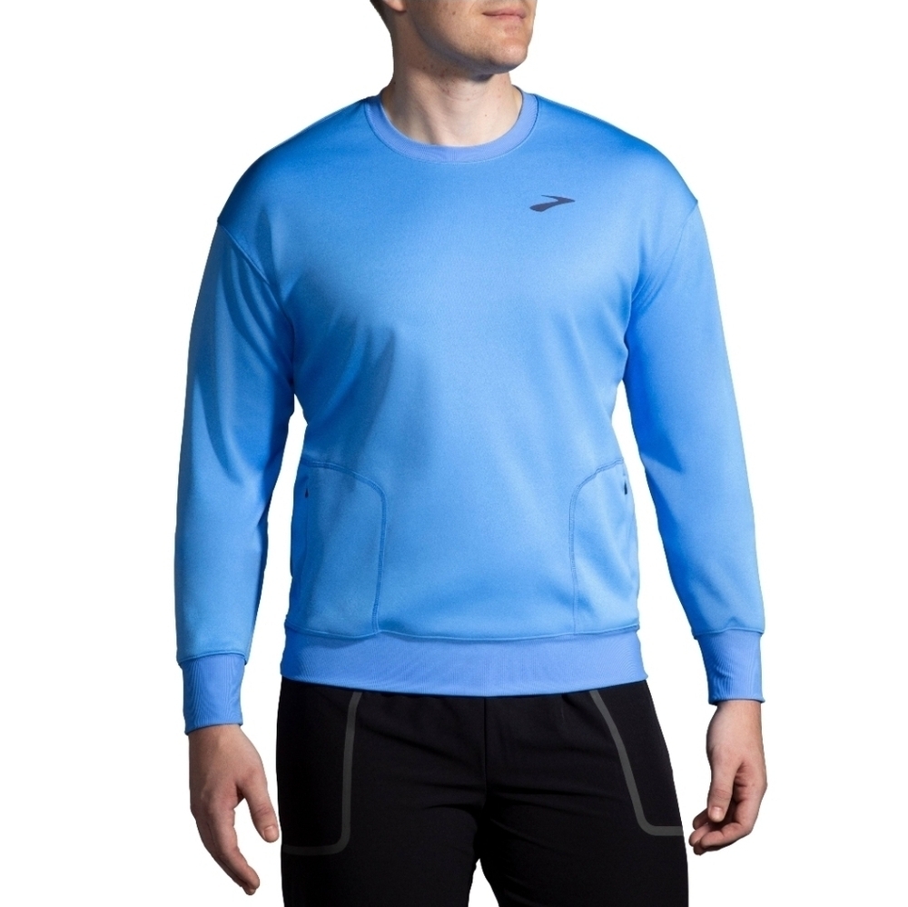 Brooks Run Within Blue Sweatshirt Size XS NWT
